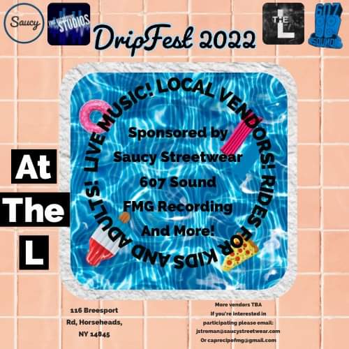 Flyer for Dripfest 2022
